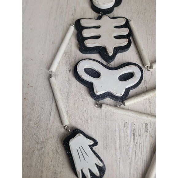 Skeleton jointed Halloween hanging wall decor home - Picture 3 of 9